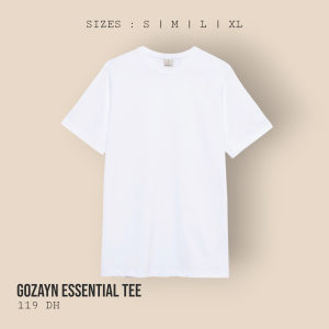 ESSENTIAL TEE - WHITE